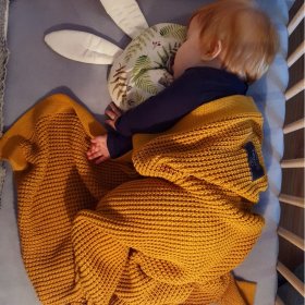 Blanket bamboo / cotton for children - different colors, Makaszka