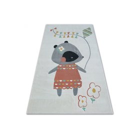 Children's rug Mouse - creamy