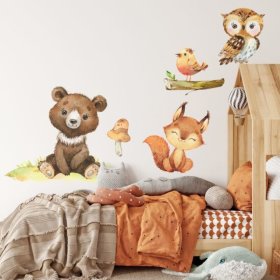 Wall stickers - Meda and his friends XL