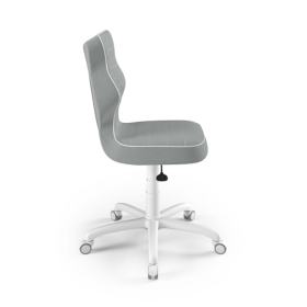 Ergonomic desk chair adjusted to a height of 159-188 cm - gray, ENTELO