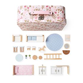 2Kids Toys Dollhouse in a Suitcase Living Room, 2Kids Toys
