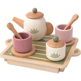 2Kids Toys Wooden Tea Set