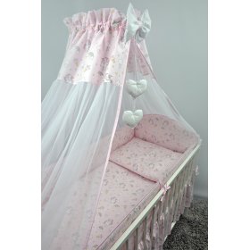 Crib canopy Pony - pink, Ankras