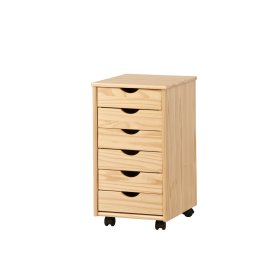 Container to writing table - natural, Halmar