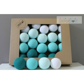 Cotton shining LED balls Cotton Balls - fresh love, cotton love