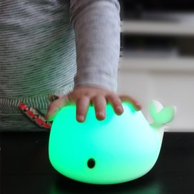 Night light FLOW - Whale Moby, FLOW