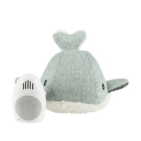 Whale with heartbeat FLOW - green, FLOW