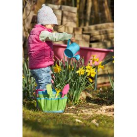 Gardening tools in a bag