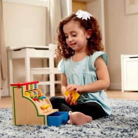 Wooden cash register 123 Melissa & Doug, Melissa & Doug