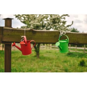 Watering can red