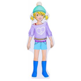 Magnetic puzzle - dressing doll