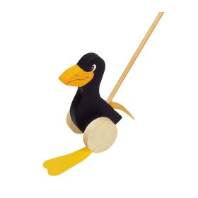 Pulling animal on a stick - Goki duck, Goki