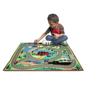 Children's play mat In the city