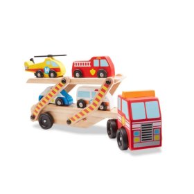 Truck with rescue vehicles, Melissa & Doug