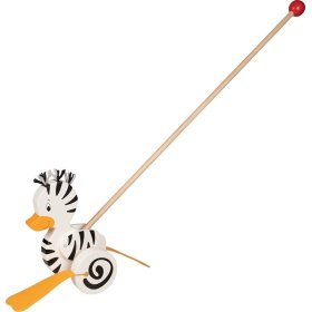 Pulling animal on a pole Goki - Zebra duck, Goki