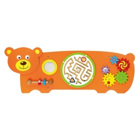 Educational toy on the wall - Bear, Viga