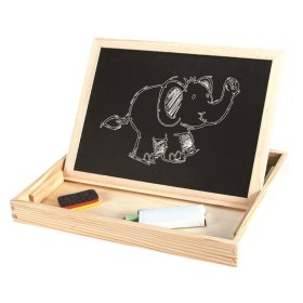 Double-sided board with magnets