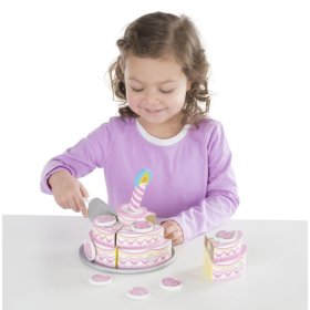 Two-tier birthday cake, Melissa & Doug