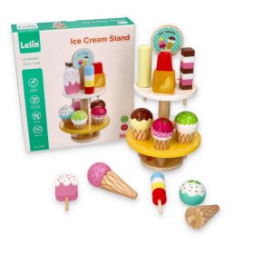 Ice cream set with stand