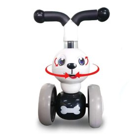 Children's bouncer Dog - black and white, EcoToys