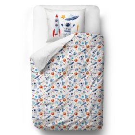 Mr. Little Fox Bedding Space - blanket: 135 x 200 cm pillow: 60 x 50 cm