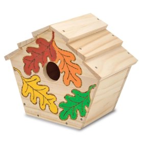 Creative set - wooden birdhouse