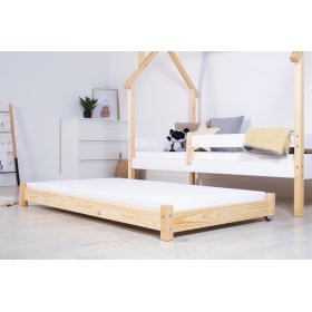 Pull-out Vario extra bed with foam mattress - natural, Litdrew