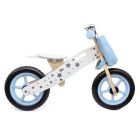 Wooden bouncer Stars - blue