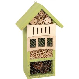 Wooden insect house