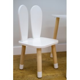 Children's chair - Eyelet - white