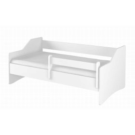 Baby bed with back LULU - white