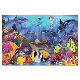 Floor puzzle underwater world 48 pieces, Melissa & Doug
