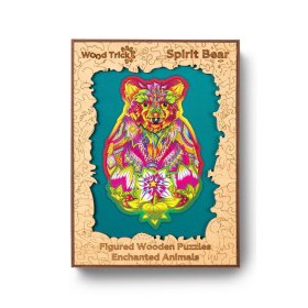 Colorful wooden puzzle - bear
