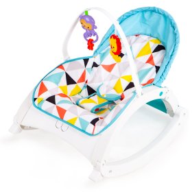 Colorful children's rocking chair Nico, EcoToys
