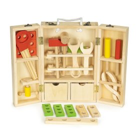 Wooden set of tools for children, EcoToys