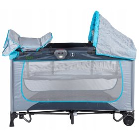 Baby travel cot and cradle 2in1, EcoToys