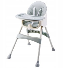 Dining chair Prima 2in1 - gray, EcoToys