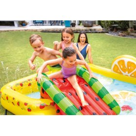 Children's pool with slide