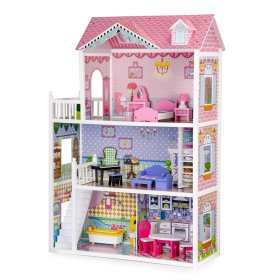 Wooden house for Lilly dolls