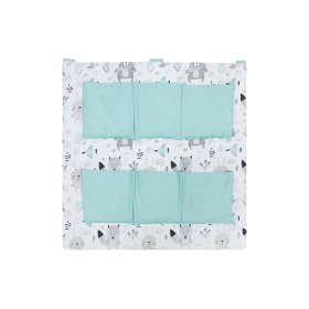 Baby cot - mint, Ankras