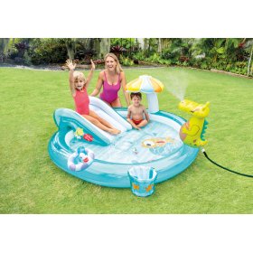 Children's pool with slide, INTEX