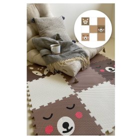 Foam play mat 9 pcs - Fawn and copper