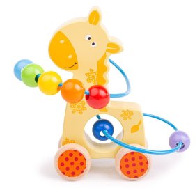 Bigjigs Baby Giraffe Labyrinth on wheels, Bigjigs Toys