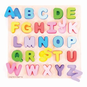 Bigjigs Baby Alphabet capital letters, Bigjigs Toys