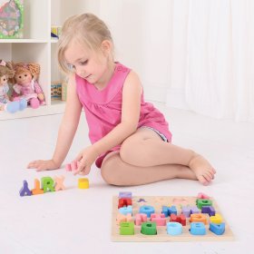 Bigjigs Baby Alphabet capital letters, Bigjigs Toys