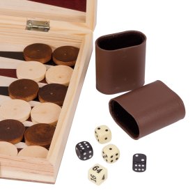 Small Foot Case for chess and backgammon, Small foot by Legler