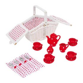 Small Foot Picnic basket Tina 17 parts, Small foot by Legler