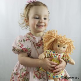 Bigjigs Toys Fabric doll Daisy 28 cm