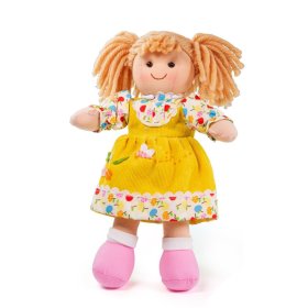 Bigjigs Toys Fabric doll Daisy 28 cm, Bigjigs Toys