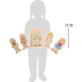 Small Foot Wooden anatomy puzzle, small foot